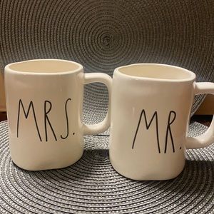 Rae Dunn Mr. and Mrs. mugs!